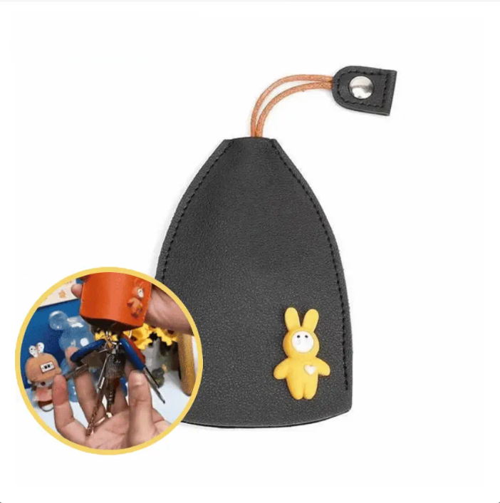 Creative Retractable Cute Key Case with Large Capacity