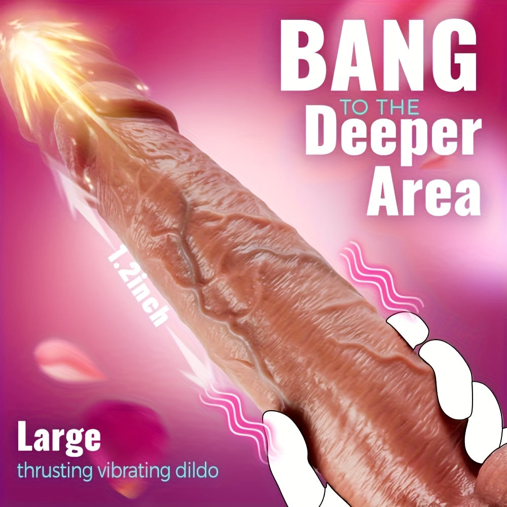 🔥New on sale 2025 💞 5 Thrusting&10 Vibrating Modes-G-spot vibrator（Free Worldwide Shipping）