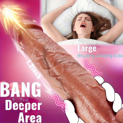 🔥New on sale 2025 💞 5 Thrusting&10 Vibrating Modes-G-spot vibrator（Free Worldwide Shipping）