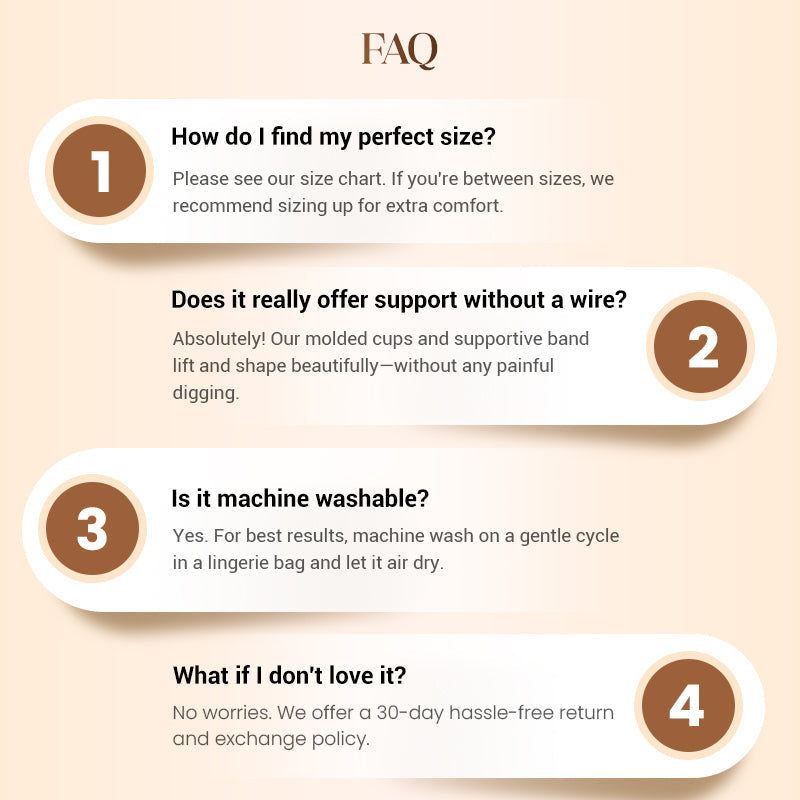 💕Jelly Wireless Comfort Deep V Bra – Seamless Everyday Bralette