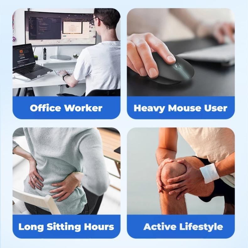 🔥Back Pain Patch Natural Pain Relief Patches for Knee Neck Shoulder and Joint Pain Muscle Soreness Arthritis Relief