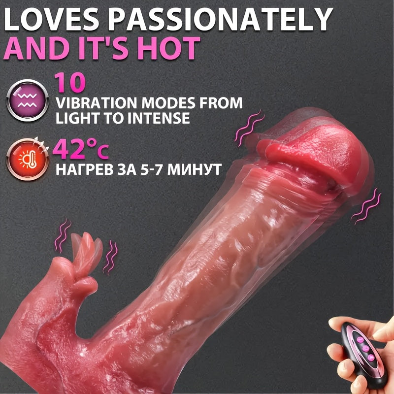 🔥New on sale 2025 💞 5 Thrusting&10 Vibrating Modes-G-spot vibrator（Free Worldwide Shipping）